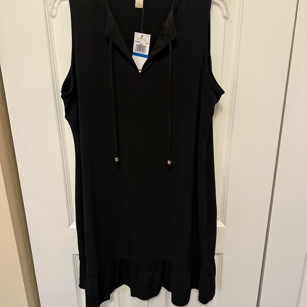 Michael Kors Black Sleeveless Dress